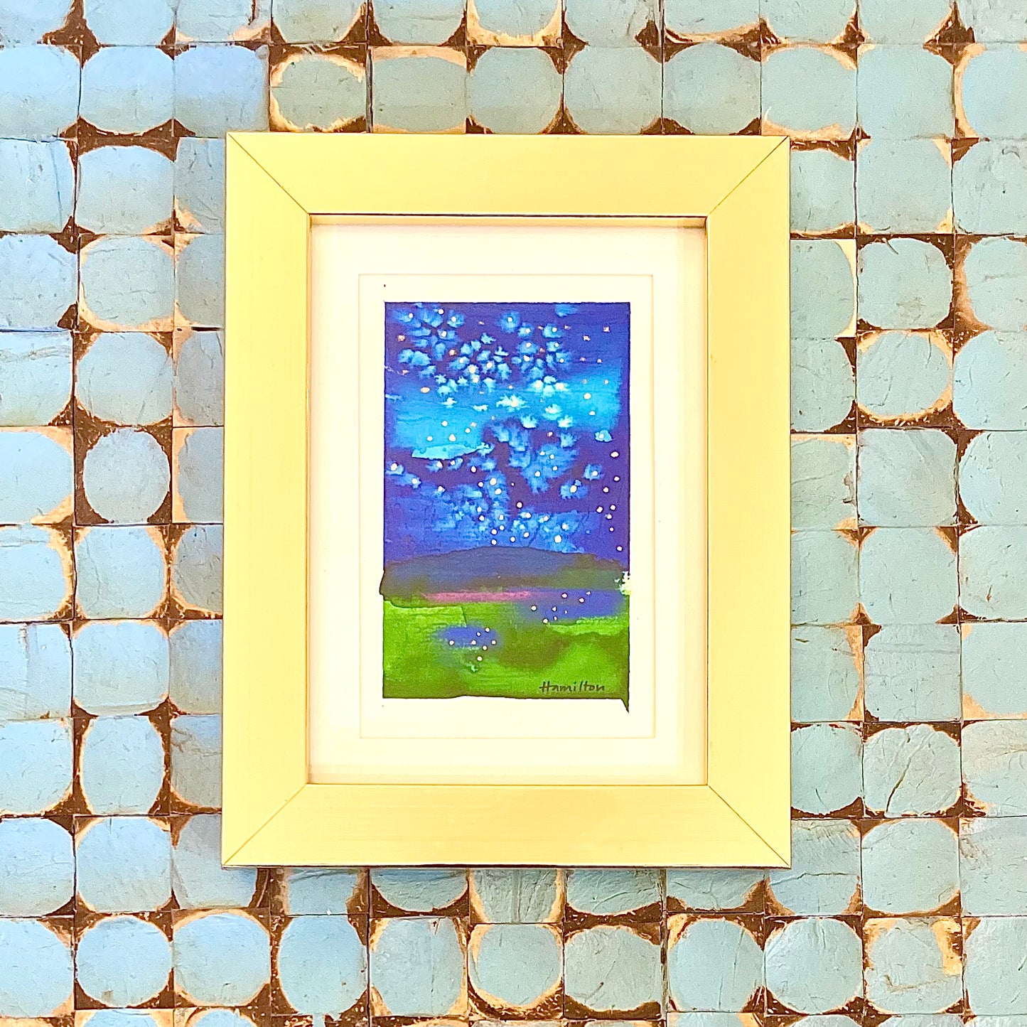 Study for Night Skies and Fireflies 4