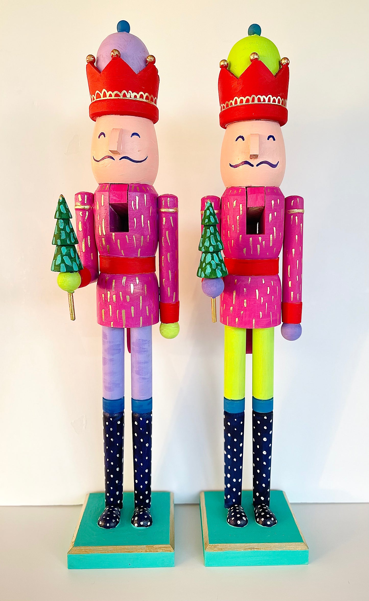 2nd Day of Christmas | 2023 - 24”tall Nutcrackers - Set of 2