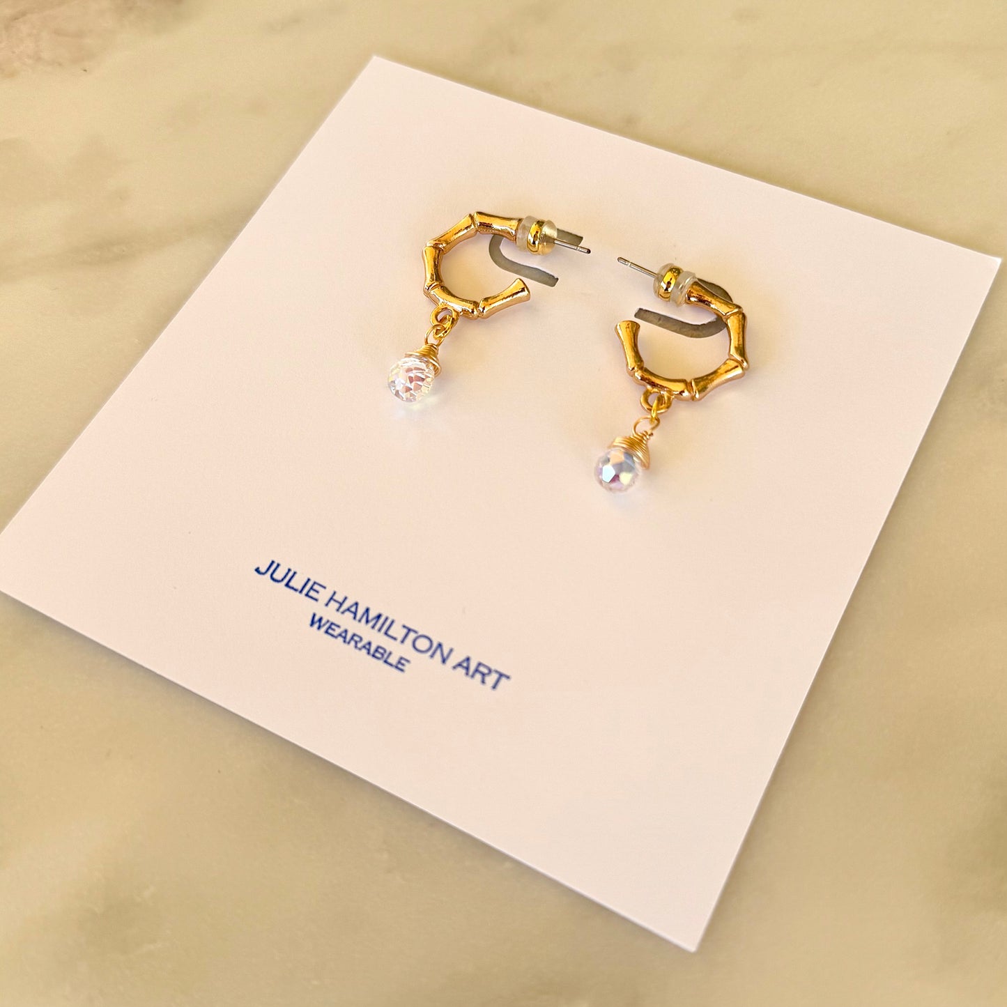 SPARKLE earrings - crystal