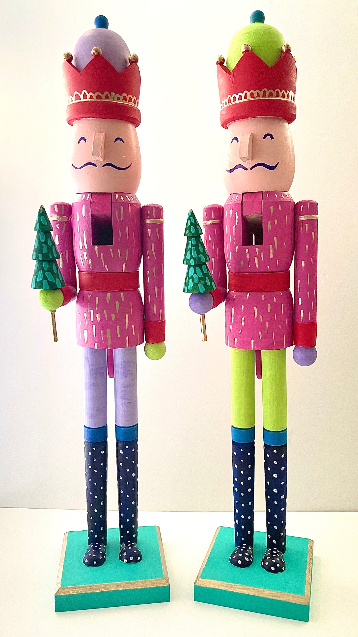 2nd Day of Christmas | 2023 - 24”tall Nutcrackers - Set of 2