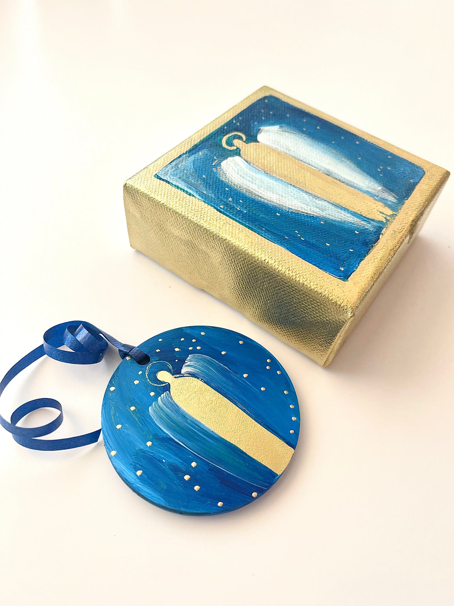 Angel and  Ornament Set #5