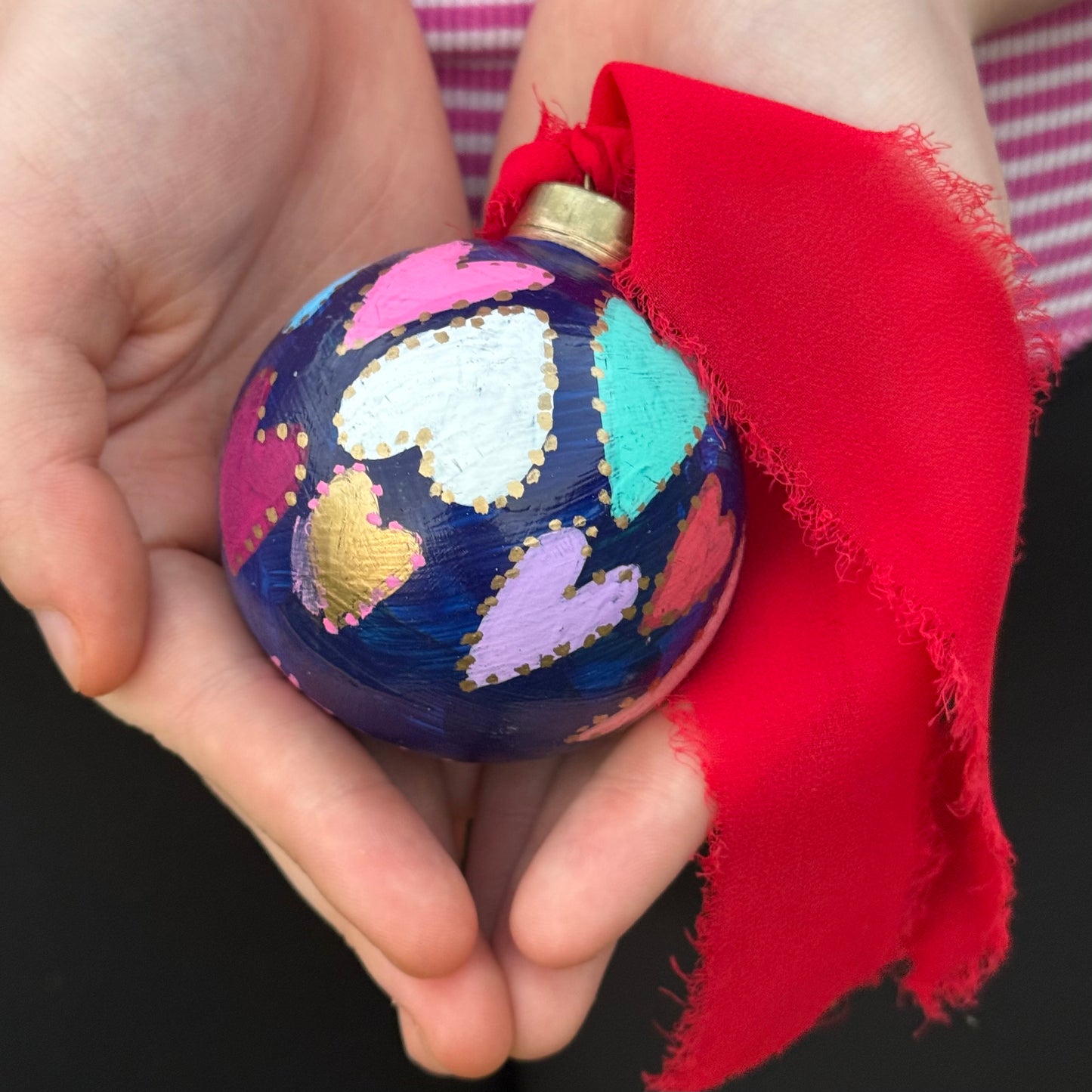 Heartfully Ceramic Ornament