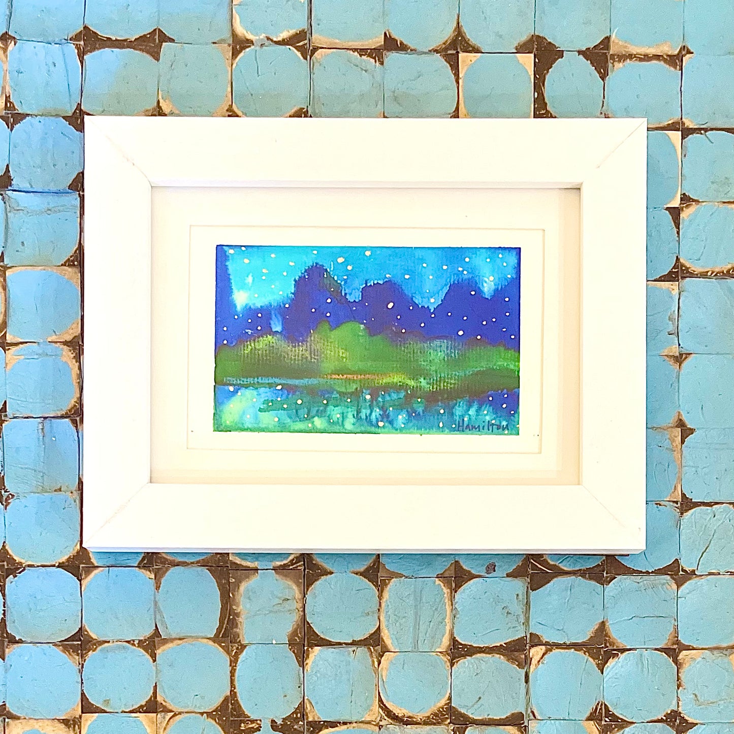 Study for Night Skies and Fireflies 6