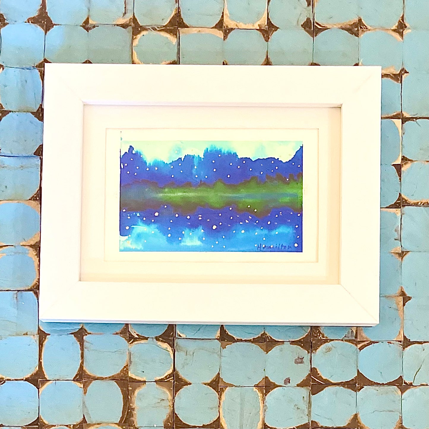 Study for Night Skies and Fireflies 8