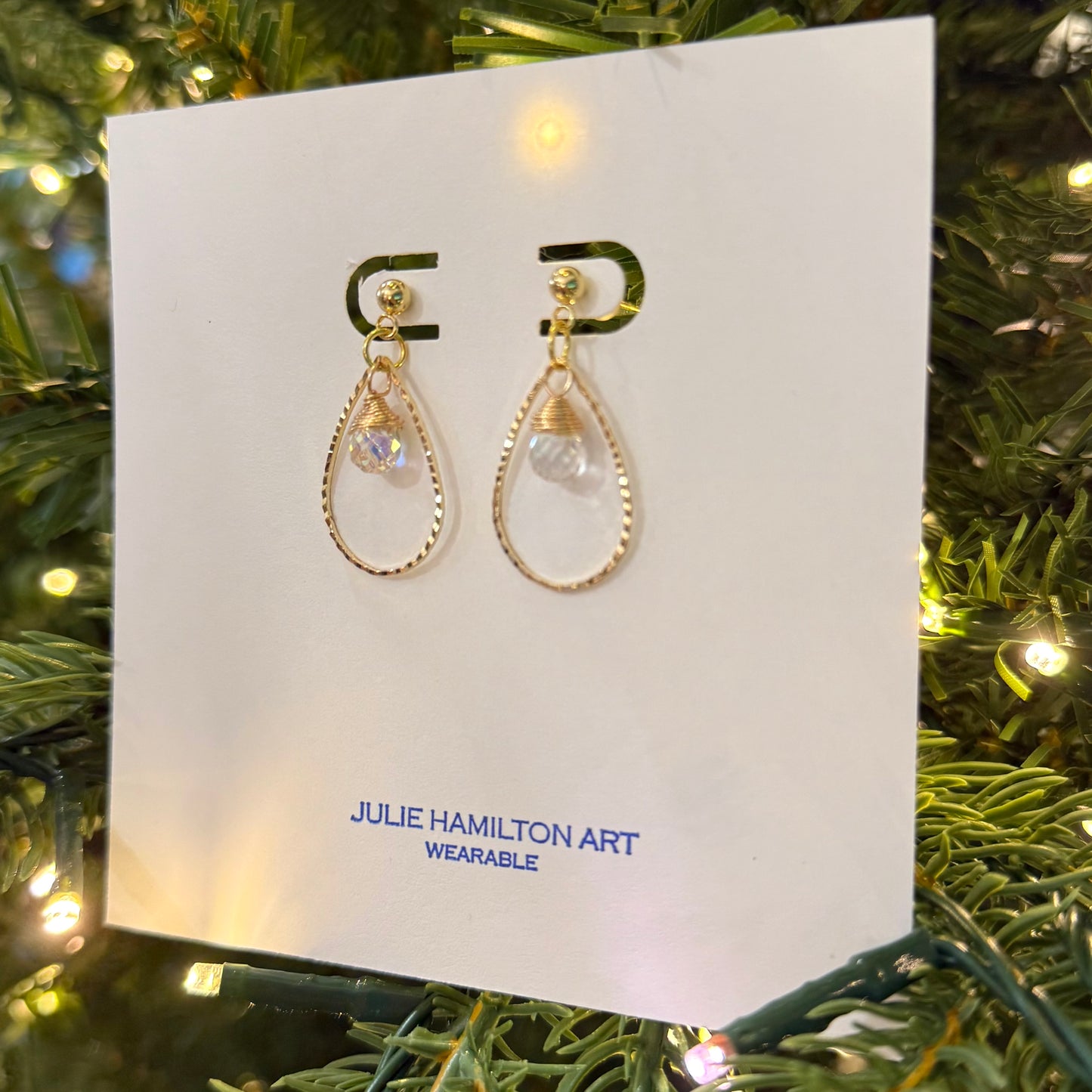 CHEERS earrings - crystal