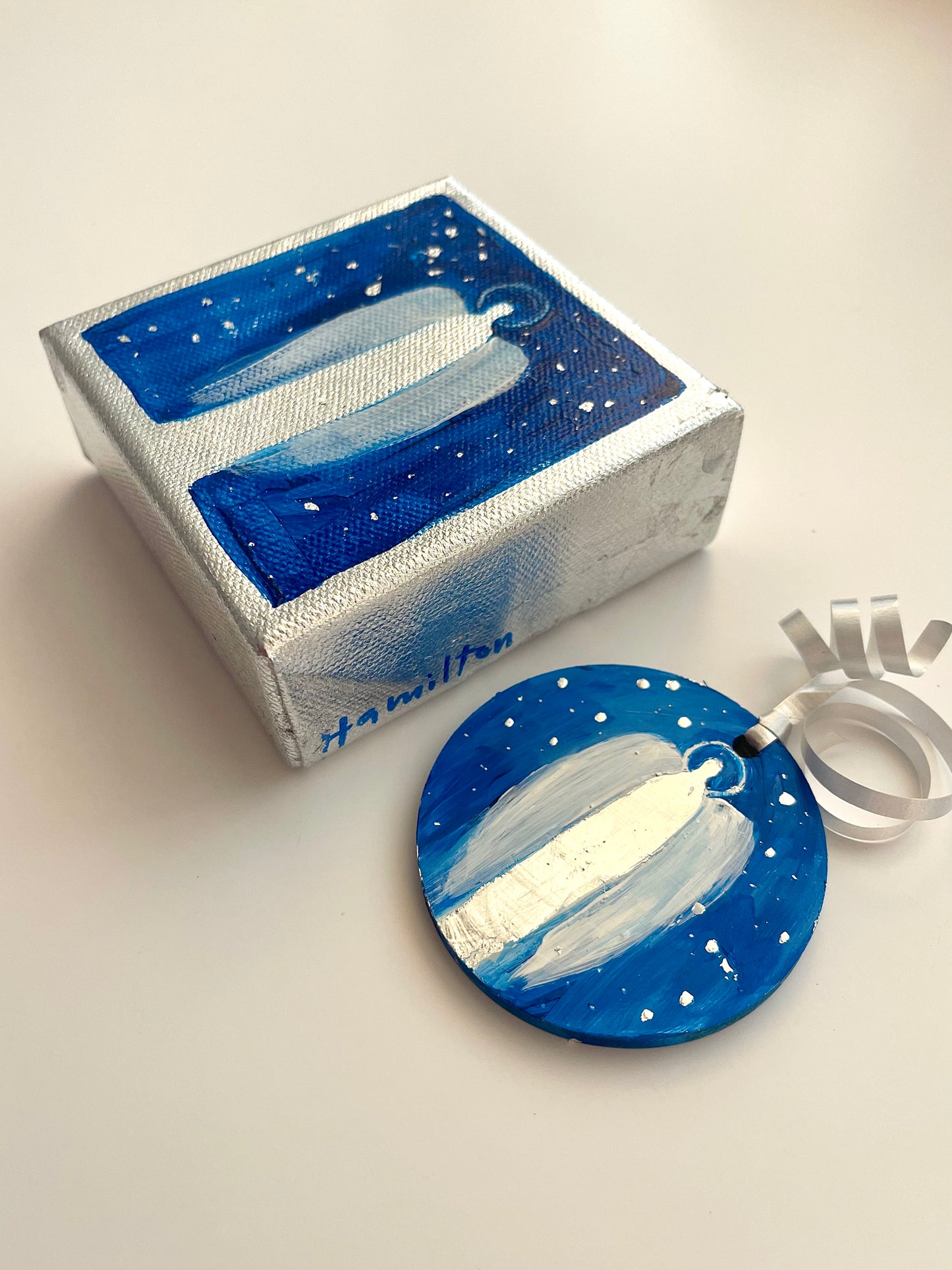 Angel and  Ornament Set #8