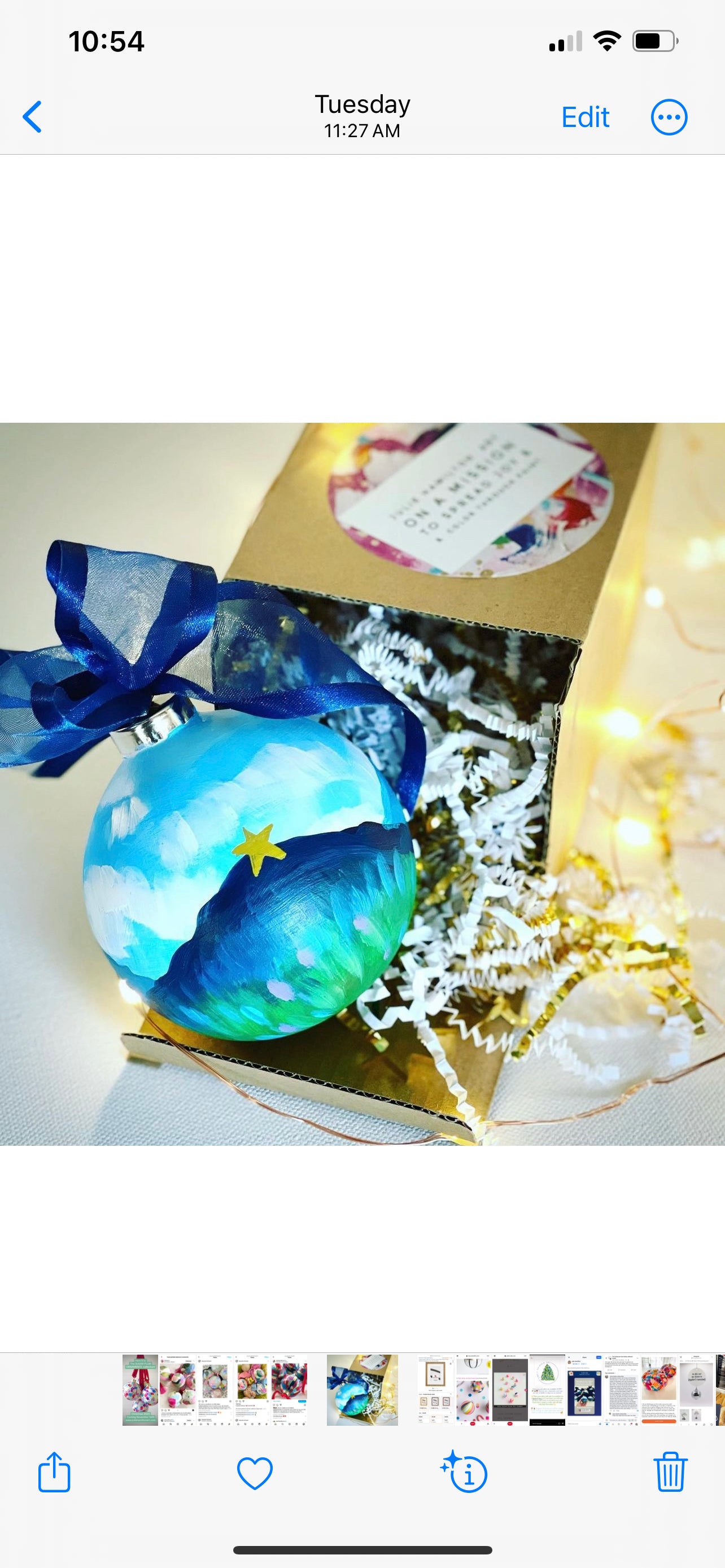 Blue Ridge Mountains / Mill Mountain Star ⭐️ Ornaments