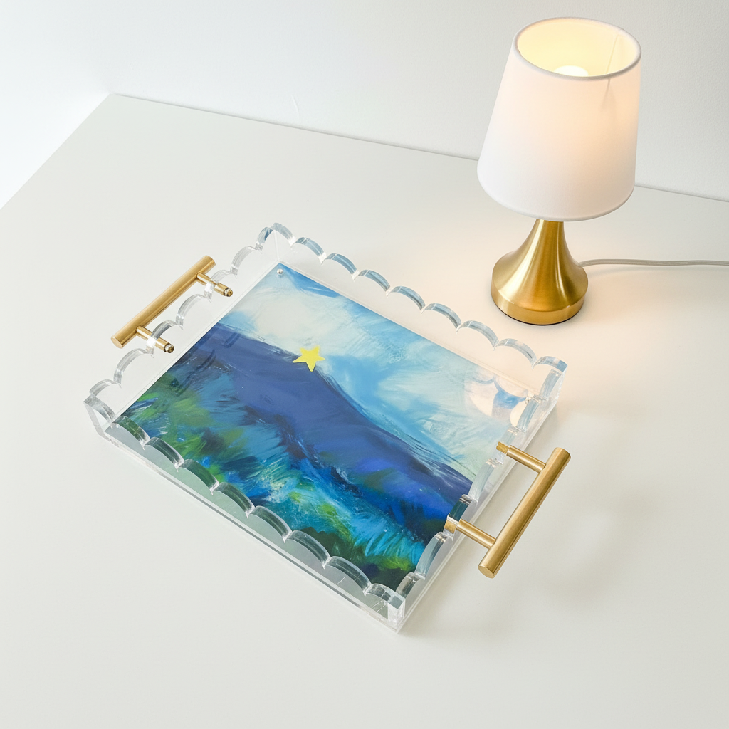 ACRYLIC TRAY Mill Mountain Star