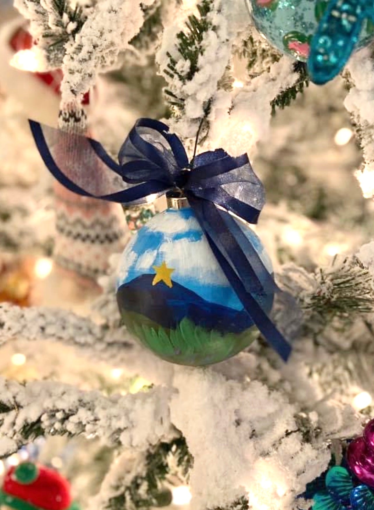Blue Ridge Mountains / Mill Mountain Star ⭐️ Ornaments