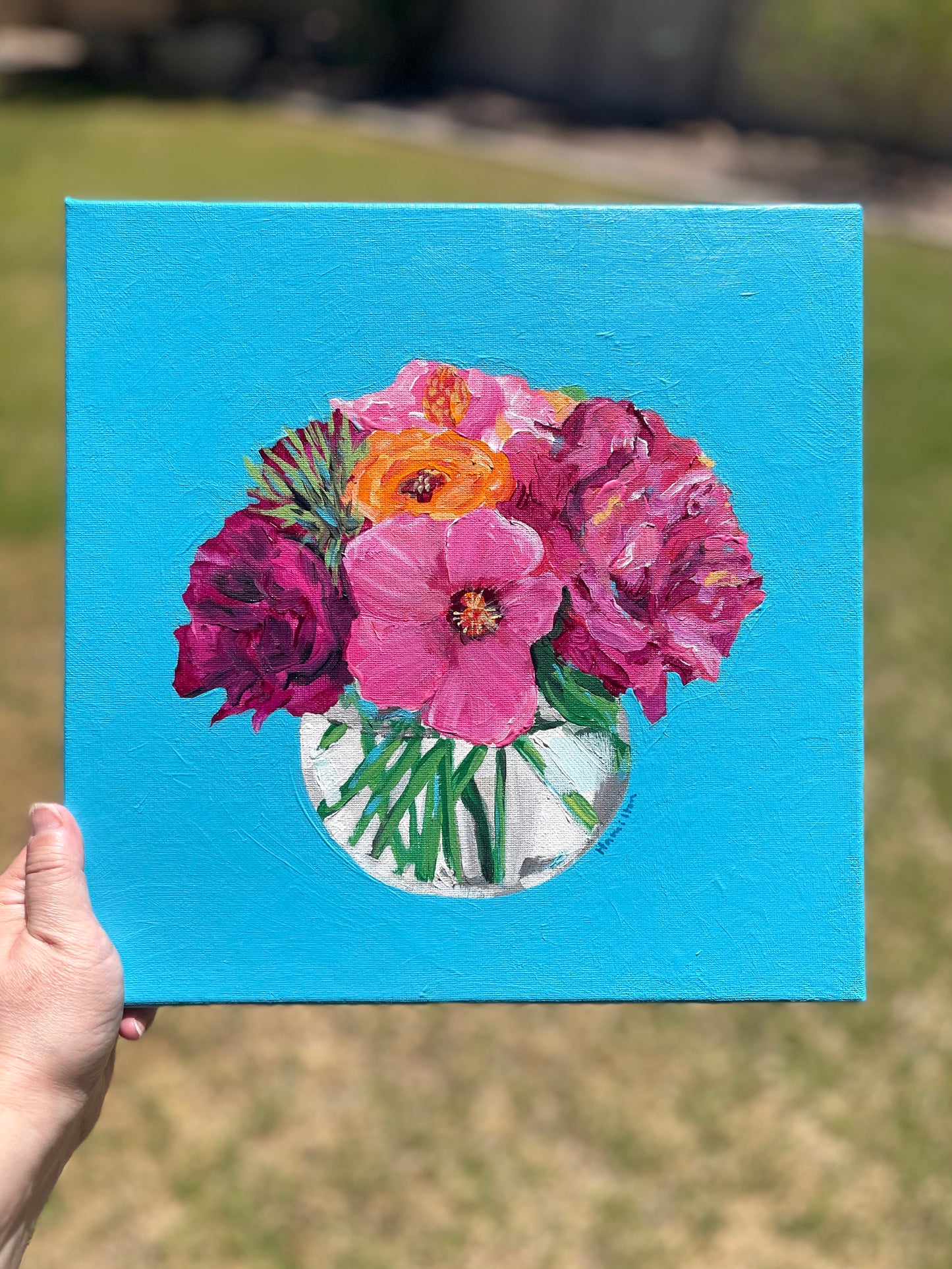 Love Notes: Blooms in raspberry