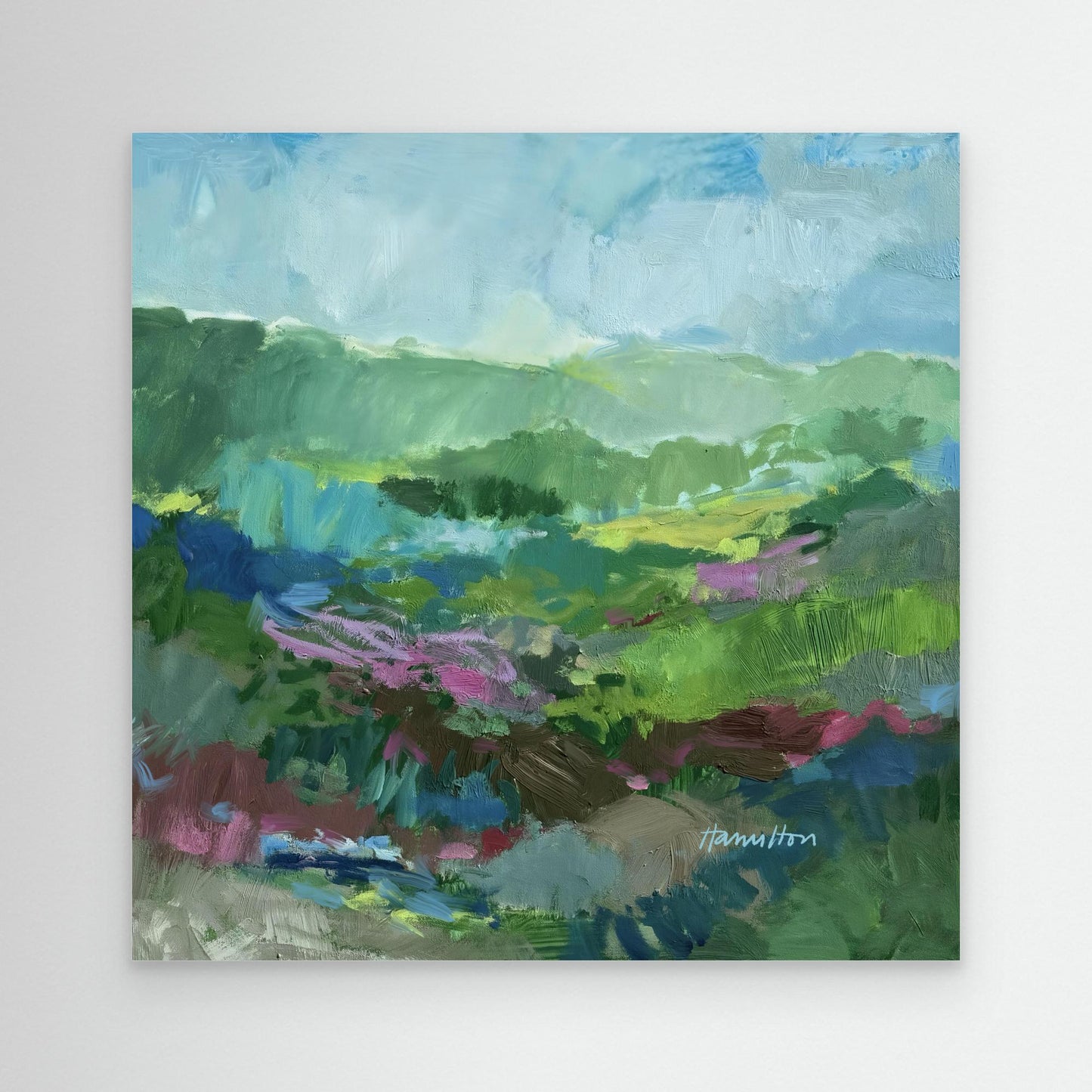 Peace in the Mountains - Canvas Print