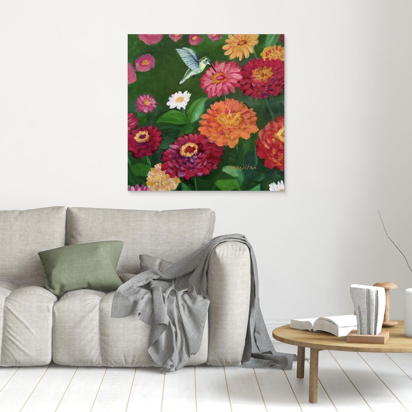 A Little Hello - Canvas Print