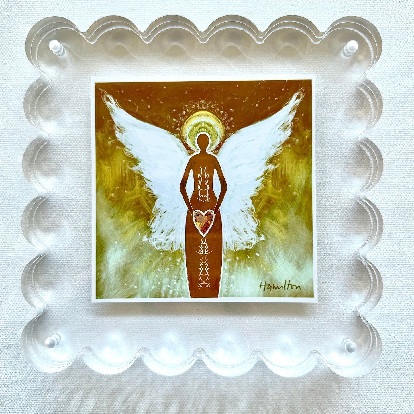NOVEMBER Birthstone Angel - Topaz
