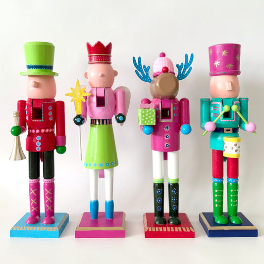 SET OF 4 - WHIMSICAL WONDERLAND NUTCRACKERS 2025