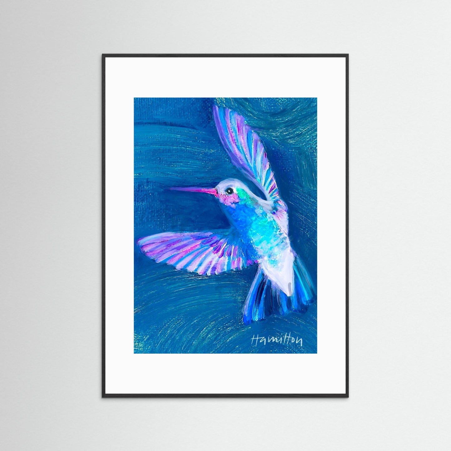 A Sweet Visitor - Paper Print