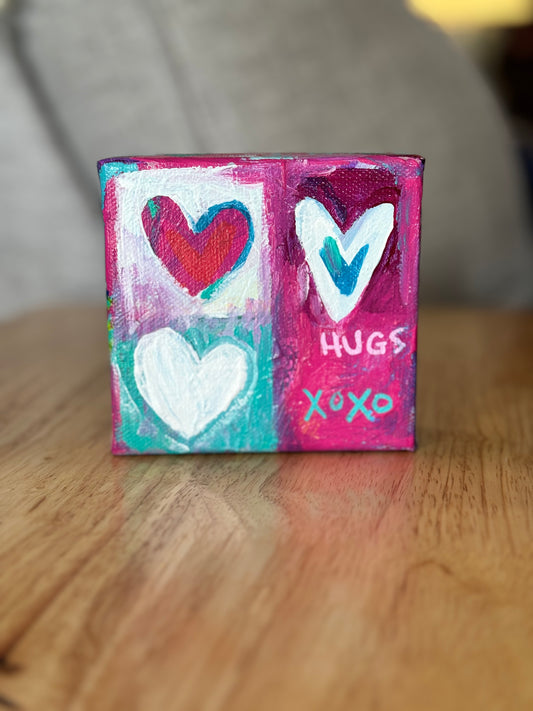 Hugs and Kisses | Conversation Sweethearts