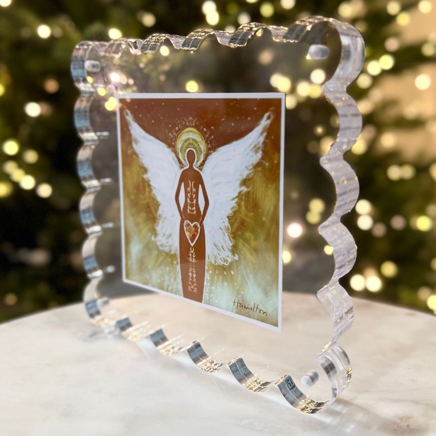 NOVEMBER Birthstone Angel - Topaz