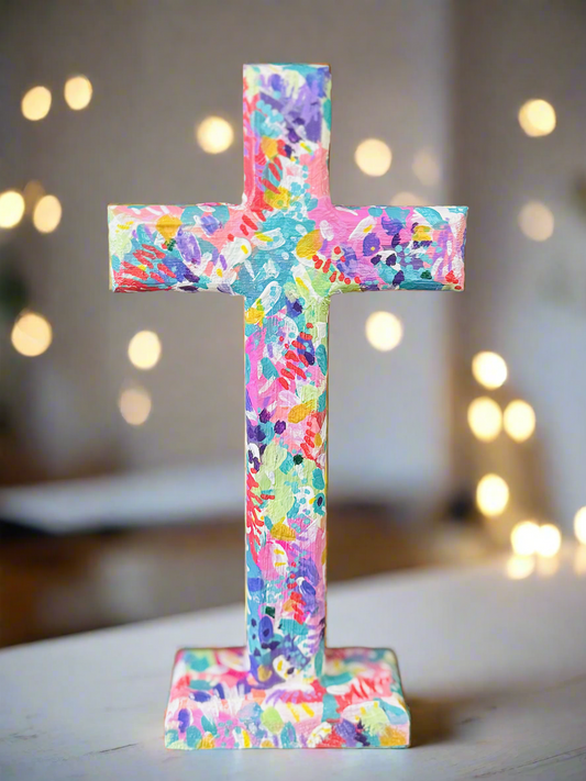 Celebration Cross | Kindness Like Confetti - Day 3 of the 12 Days of Christmas