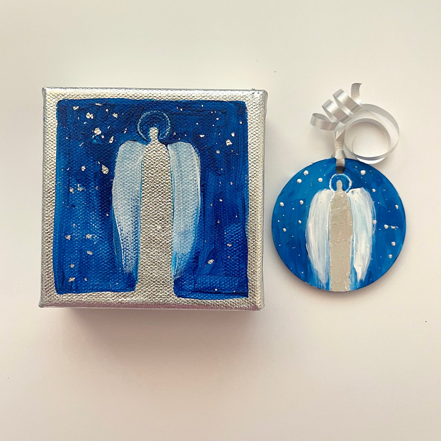 Angel and  Ornament Set #8