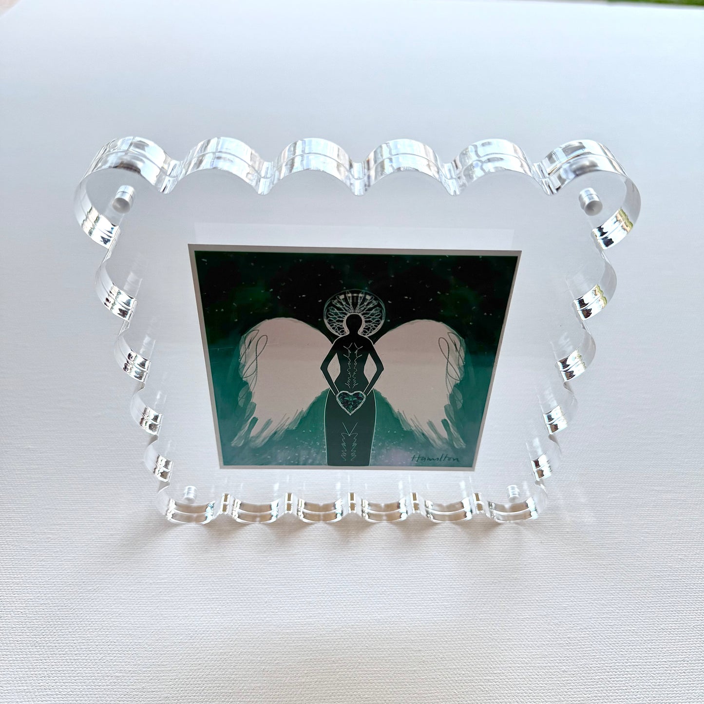 MAY Birthstone Angel - Emerald