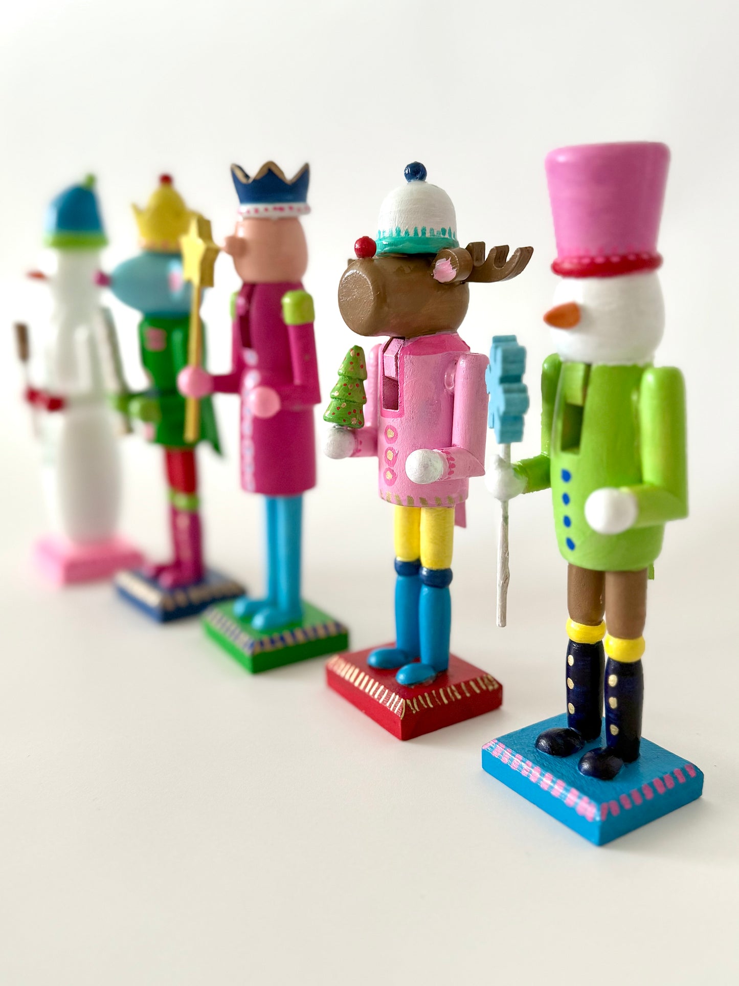 SET OF 5 - MINI WHIMSICAL WONDERLAND NUTCRACKERS 2025