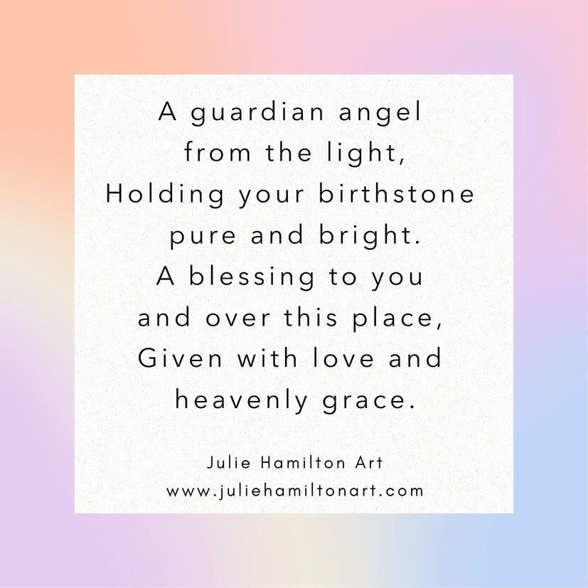 AUGUST Birthstone Angel - Peridot