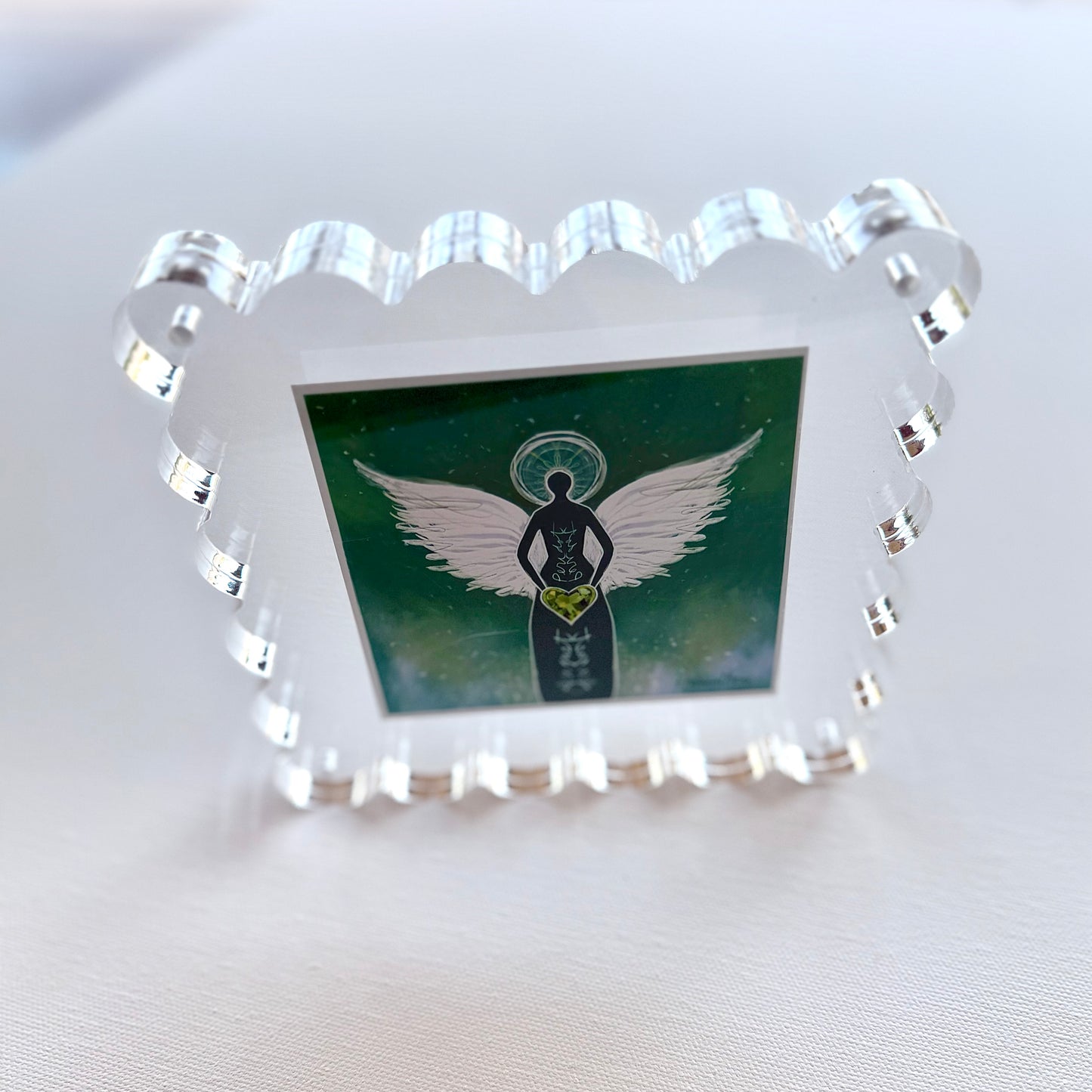 AUGUST Birthstone Angel - Peridot