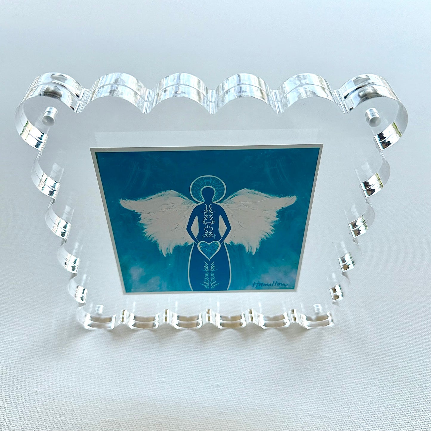 DECEMBER Birthstone Angel - Turquoise