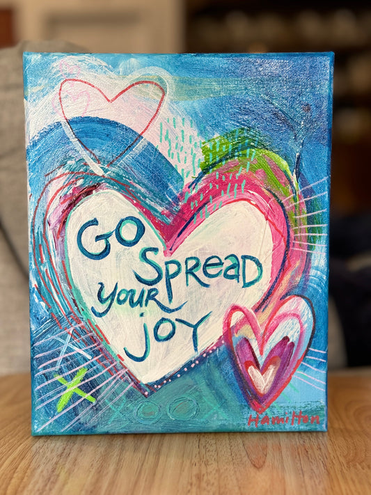 Go Spread Your Joy| Conversation Sweethearts