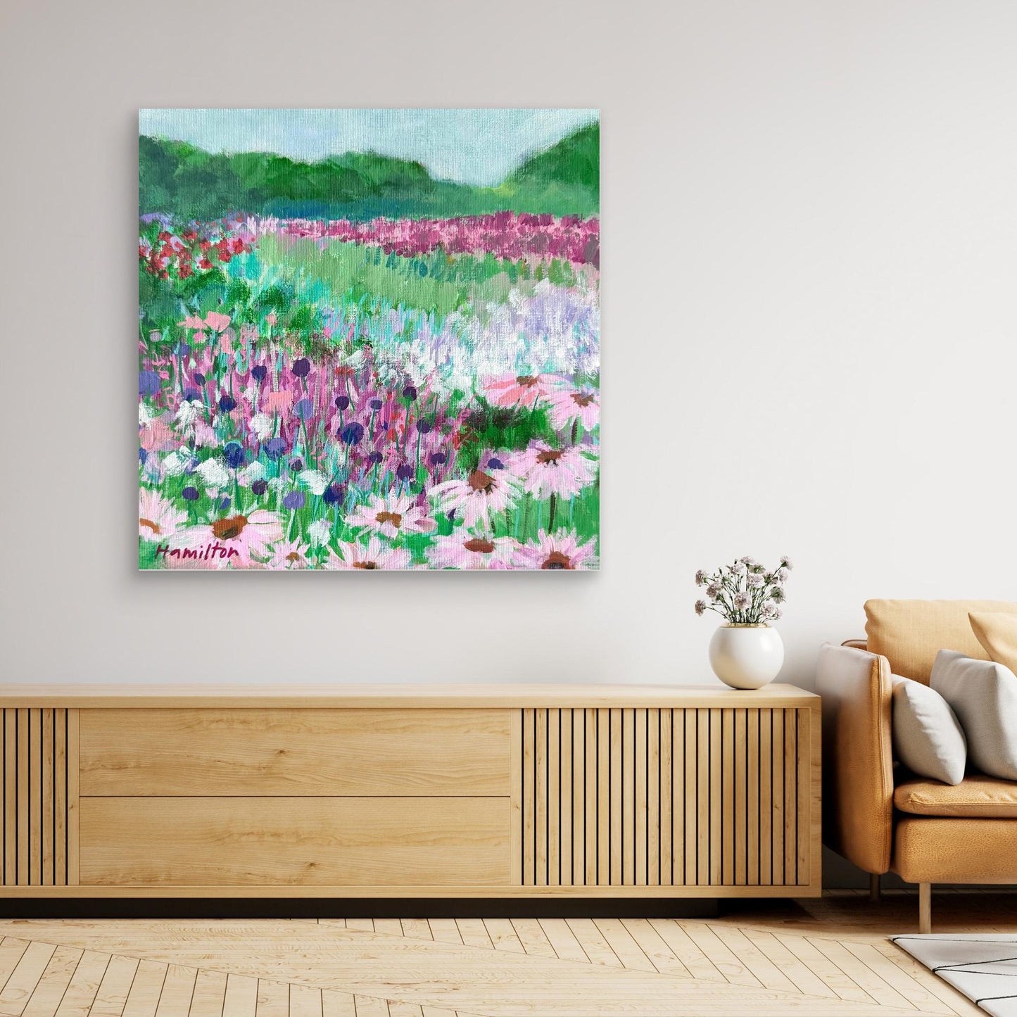 In the Quiet, I Grew - Stretched Canvas Print