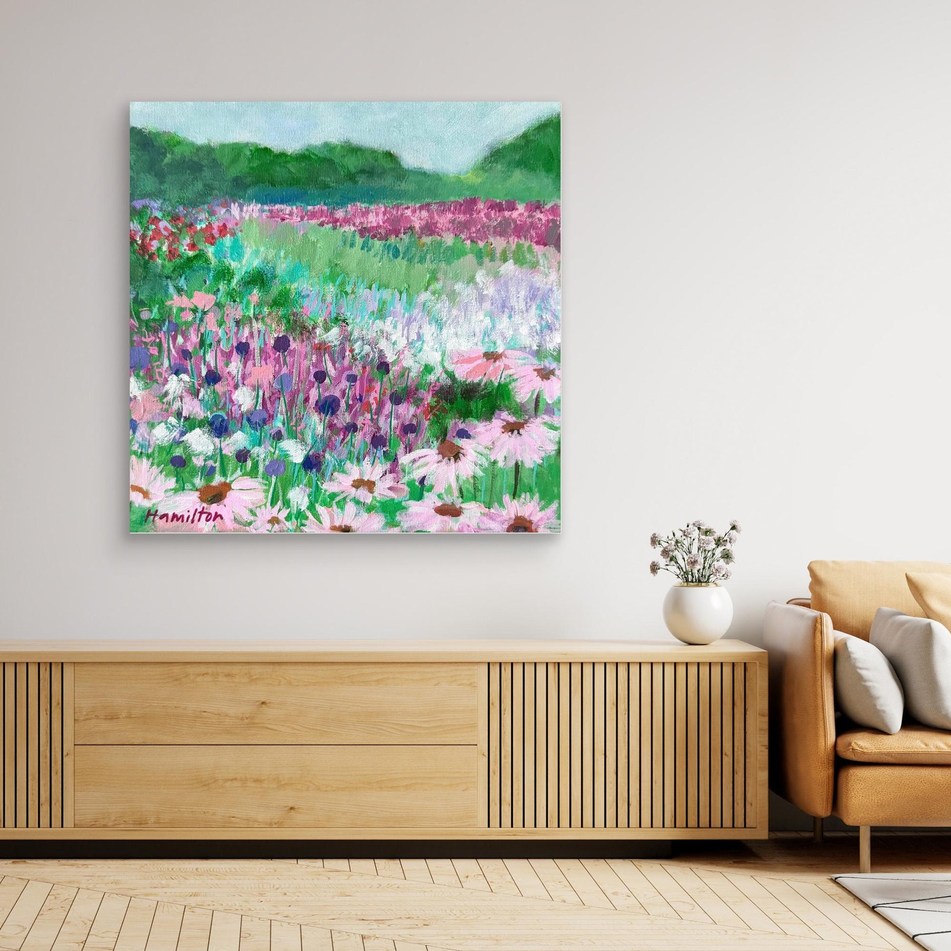 In the Quiet, I Grew - Stretched Canvas Print