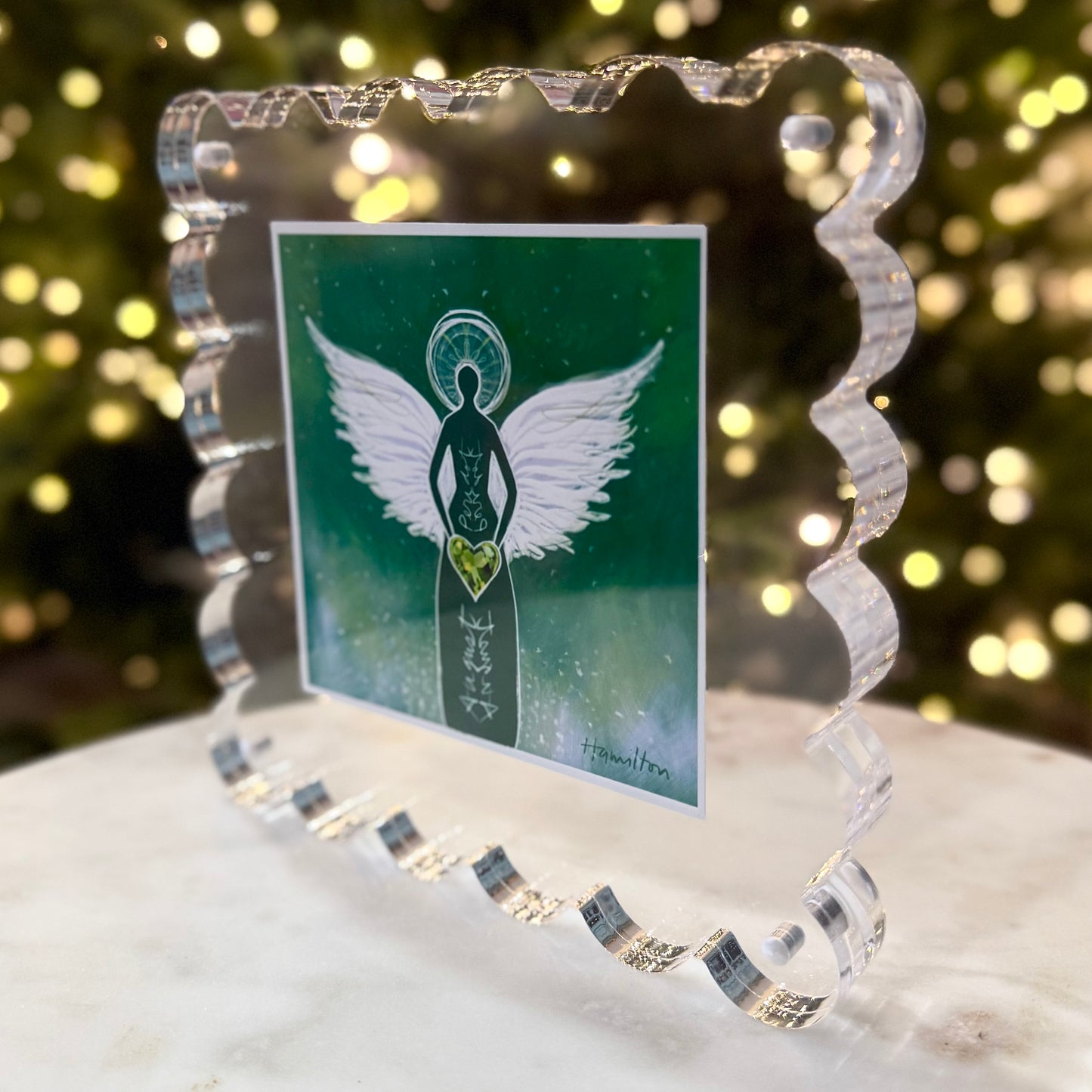 AUGUST Birthstone Angel - Peridot