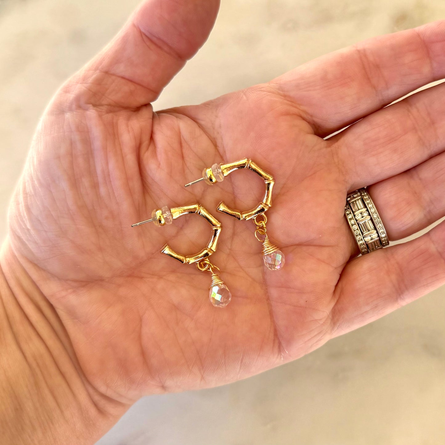 SPARKLE earrings - crystal