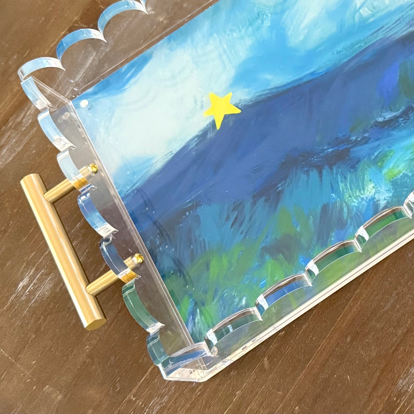 ACRYLIC TRAY Mill Mountain Star