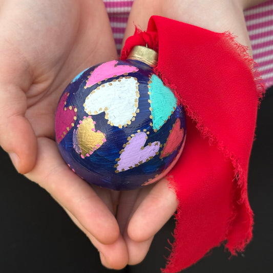 Heartfully Ceramic Ornament