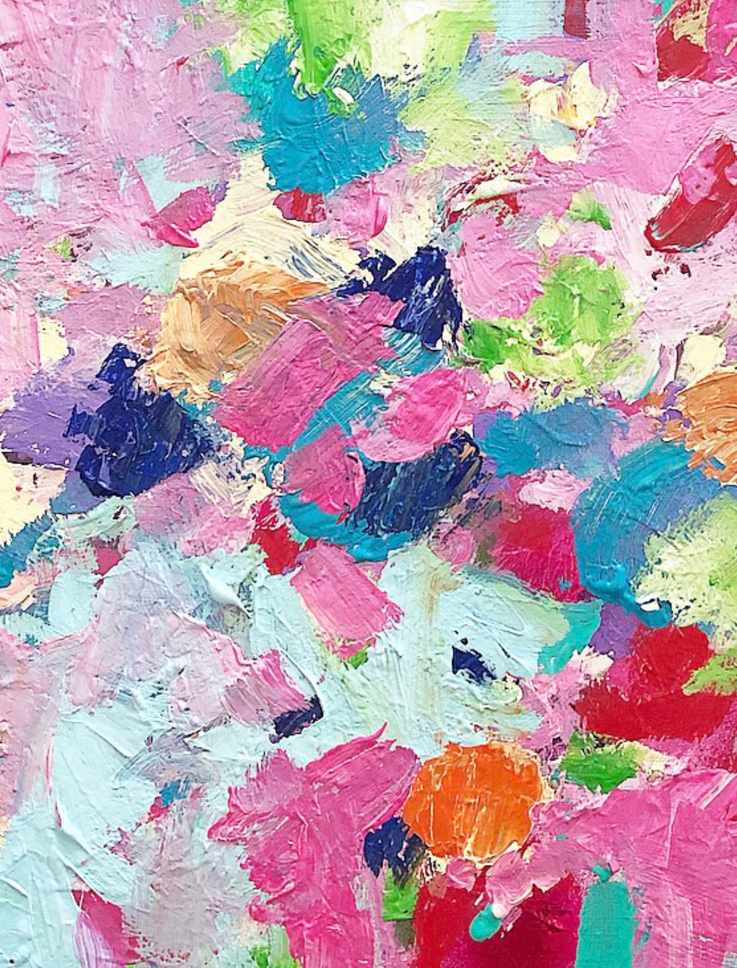 Pink Floral Minky Blanket