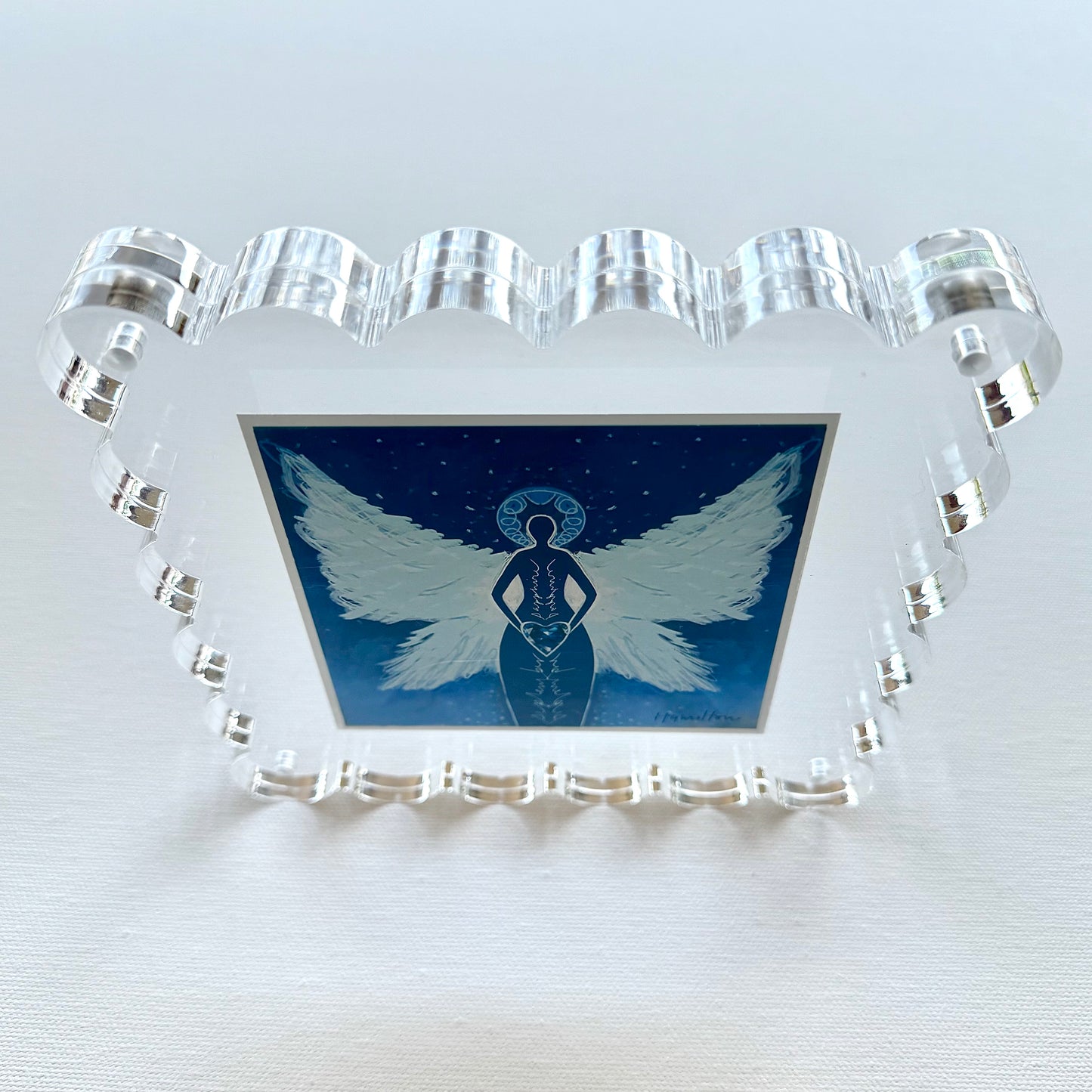 SEPTEMBER Birthstone Angel - Sapphire