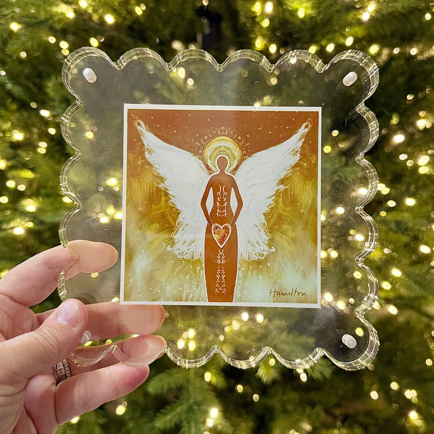 NOVEMBER Birthstone Angel - Topaz