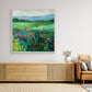 The Poppies Asked Me to Dance - Stretched Canvas Print