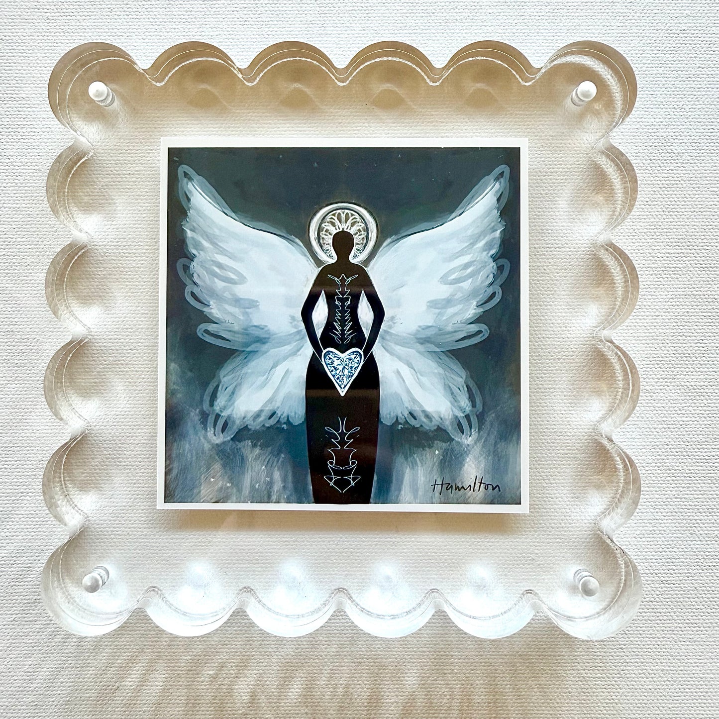 APRIL Birthstone Angel - Diamond