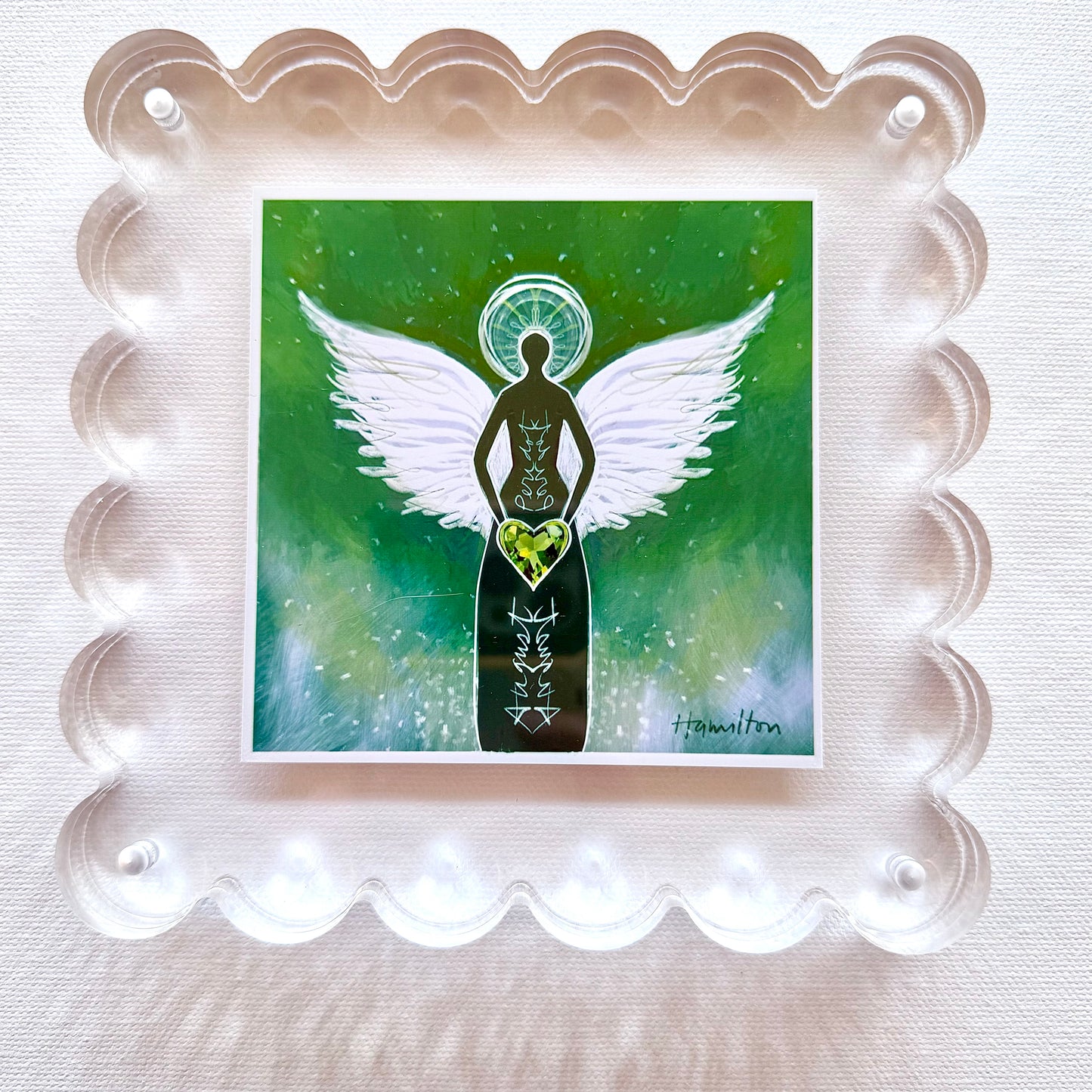 AUGUST Birthstone Angel - Peridot