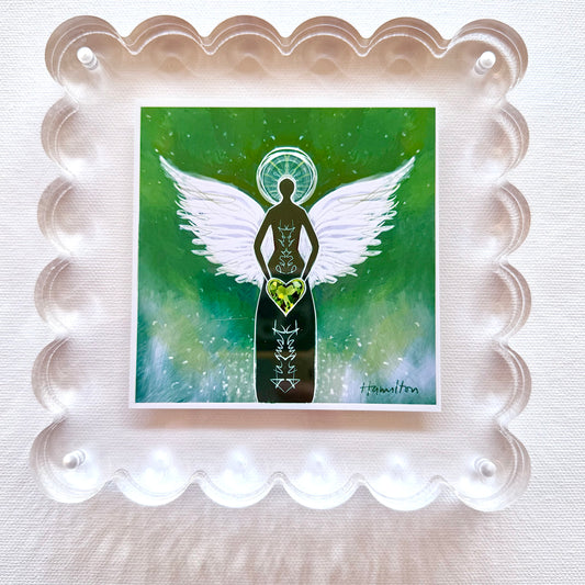 AUGUST Birthstone Angel - Peridot