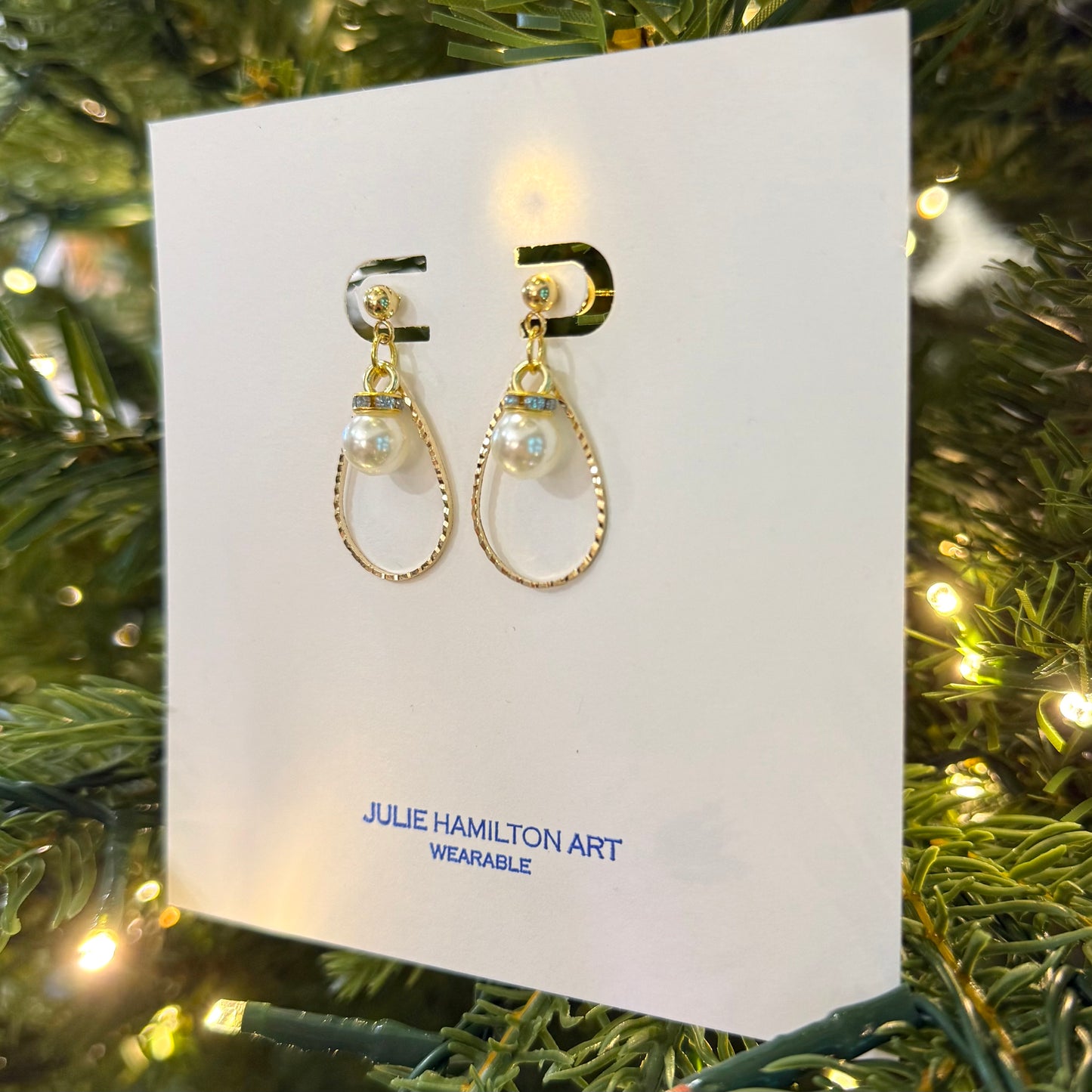 CHEERS earrings - pearl