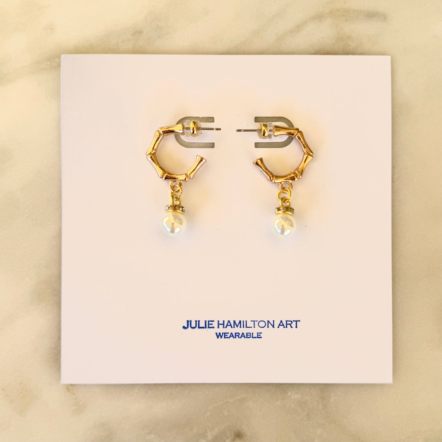 SPARKLE earrings - pearl