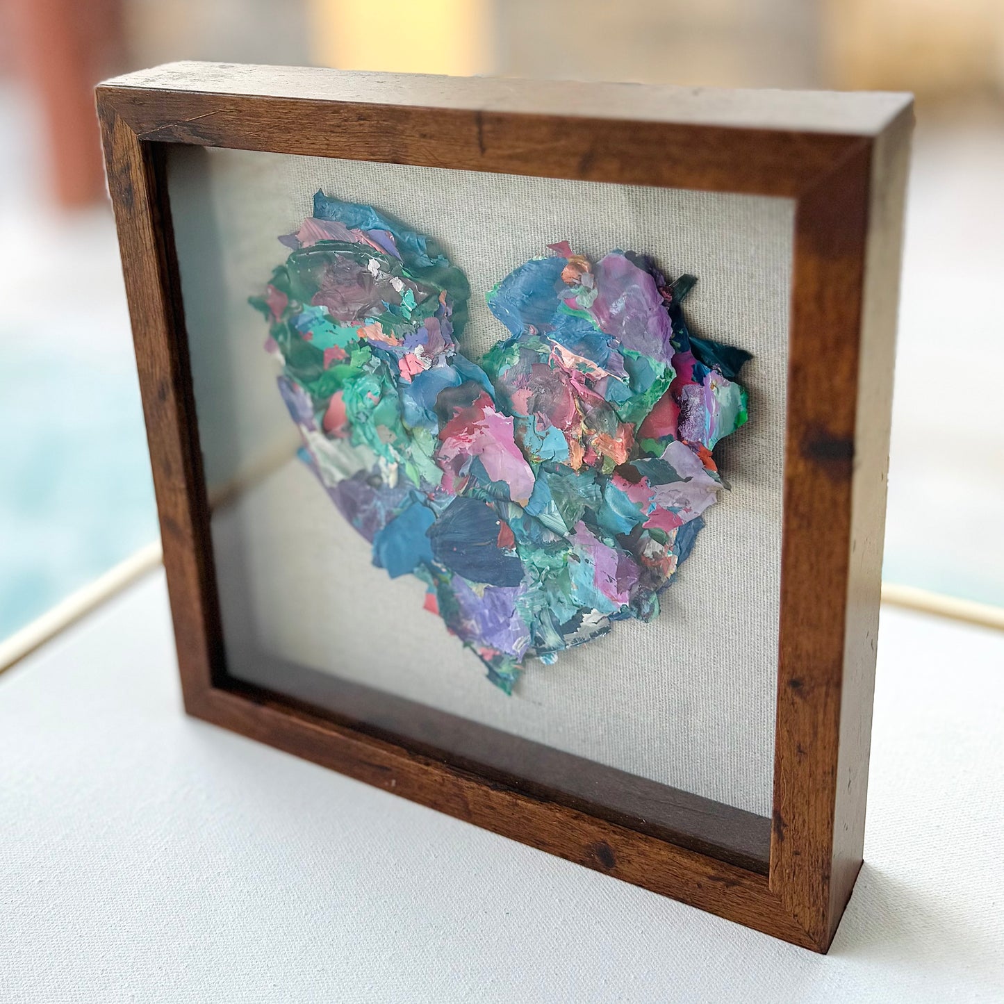 i carry your heart - shadow box 1 - Day 4 of the 12 Days of Christmas