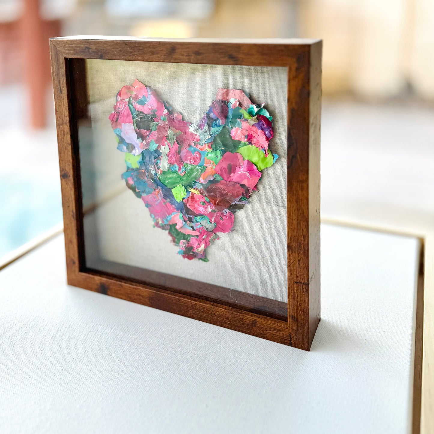 i carry your heart - shadow box 2 - Day 4 of the 12 Days of Christmas