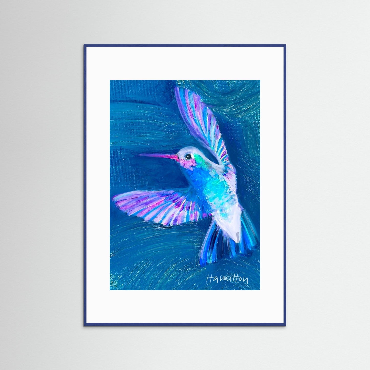 A Sweet Visitor - Paper Print