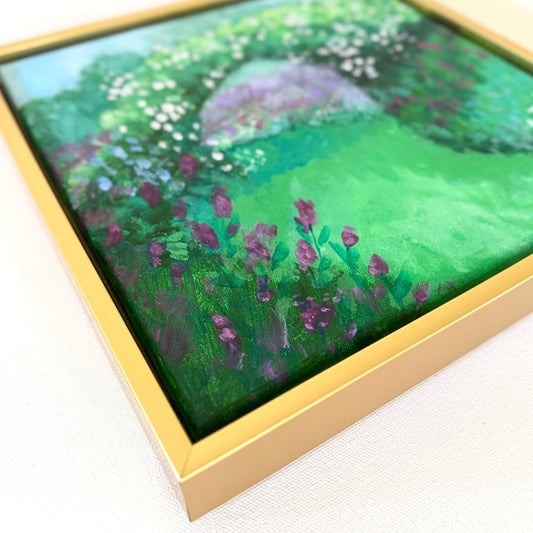 A Garden Made of Yes (lavender, salvia & rambling roses)