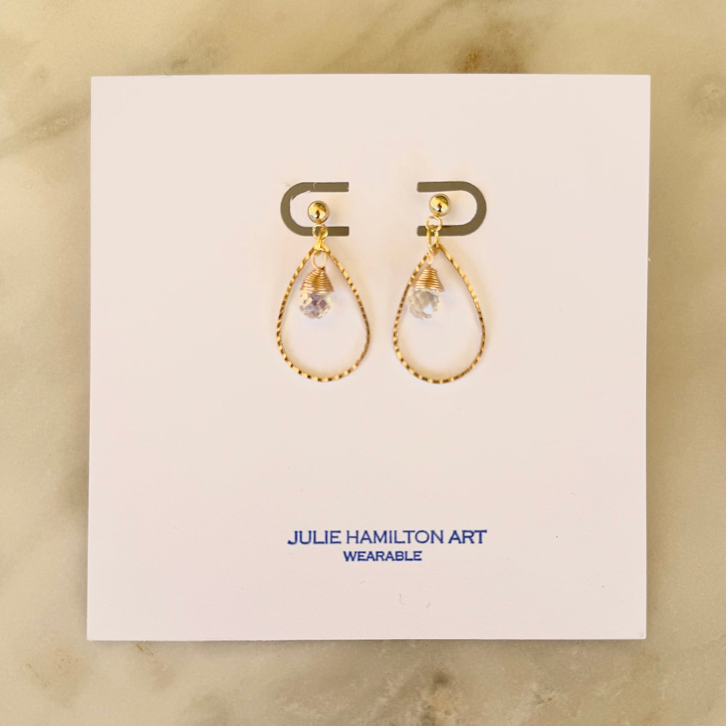 CHEERS earrings - crystal