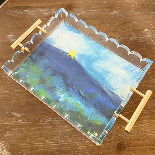 ACRYLIC TRAY Mill Mountain Star